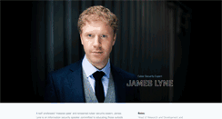 Desktop Screenshot of jameslyne.com
