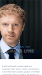 Mobile Screenshot of jameslyne.com