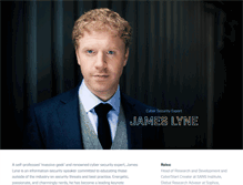 Tablet Screenshot of jameslyne.com
